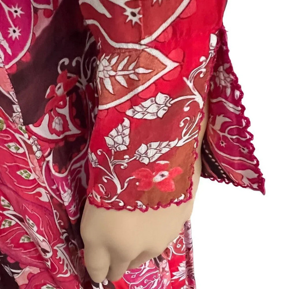 Chufy Maiah Pink Floral Maxi Dress - Picture 7 of 7